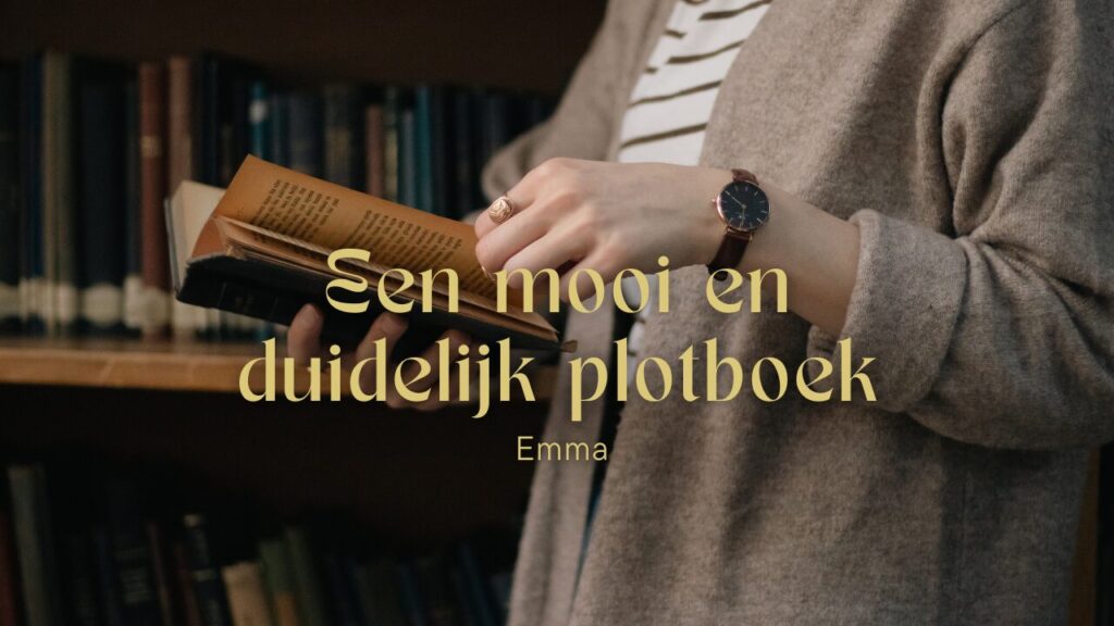 Een mooi en duidelijk plotboek