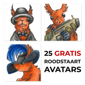 Gratis avatars "De Bende van Roodstaart"
