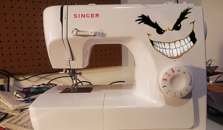 Kostuums maken deel 4: Je naaimachine is zo eng nog niet