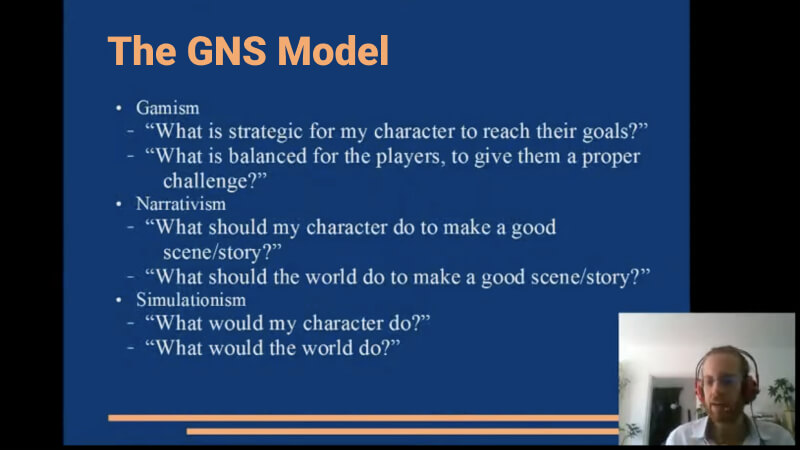 GNS Model, Simulationisme